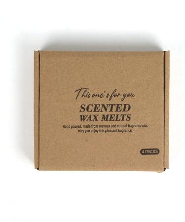 Vegan Fragrance Wax Melts for Lamps & Warmers | 4-Piece Gift Set for Mother's Day Christmas & Relaxation - Buy Online on GoSupps.com