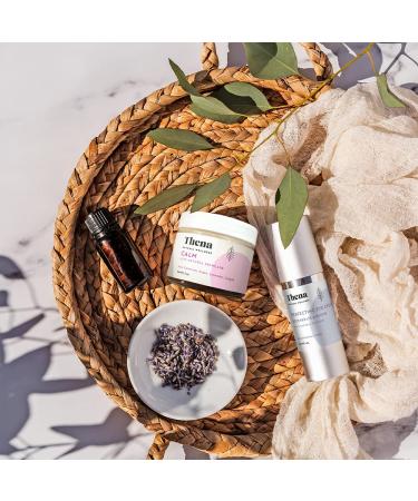 THENA Anti-Aging Eye Cream with Organic Ingredients | Niacinamide, Hyaluronic Acid, Peptides, Collagen, Vitamin C & E | Anti-Wrinkle Moisturizer for Women & Men - Buy Online on GoSupps.com