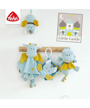 Fehn Warmth Dragon Cuddly Toy - Soothing Grape Bundle Pillow & Kite Soft Toy for Babies & Toddlers 0+ Months | Comfort & Relaxation - Buy Online on GoSupps.com