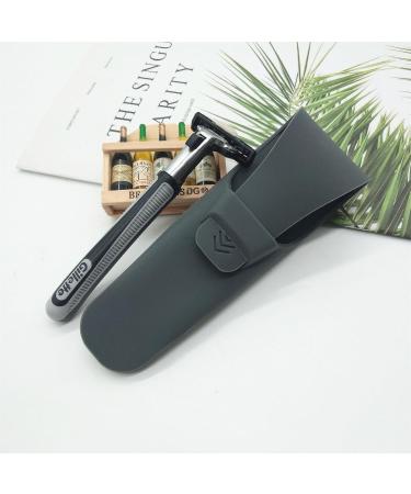 Silicone Razor Travel Case - Waterproof & Protective Soft Cover for Safe Razor Storage | Portable Manual Traveler Shell - Buy Online on GoSupps.com