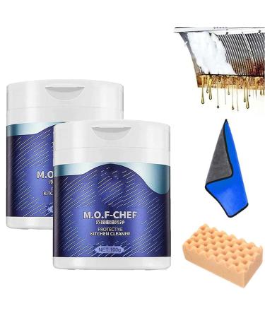 Mof Chef Cleaner Powder Mof Chef Cleaning Powder M.O.F Chef Kitchen Cleaner Powder M.O.F-CHEF Protective Kitchen Cleaner Mofchef Powder for Cleaning (2)