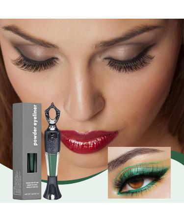 Eyeliner - Waterproof pencil smudge-proof powder | Natural eyeliner for women and girls handmade Arabic style for a sharp look intense color pigment - Buy Online on GoSupps.com