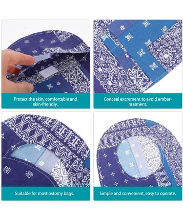 DOITOOL 2Pcs Ostomy Pouch Cover One- Piece Stretchy Colostomy Bag Cover Waterproof Stoma Shower Cover - Buy Online on GoSupps.com