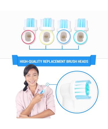 Mr. Dental Premium Oral-B Braun Compatible Replacement Toothbrush Heads 8 Pack - Soft Bristles for Superior Care (2 Year Supply) - Buy Online on GoSupps.com