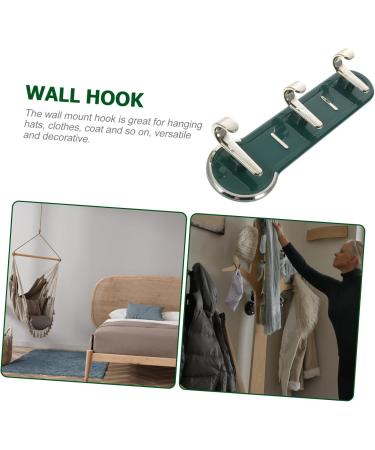 Alipis Belt Racks Kitchen Hook Keychain Coat Hooks Backpacks Hook Closet Hooks for Hanging Clothes Bedroom Door Hat Wall Hooks 19X3CM Green - Buy Online on GoSupps.com