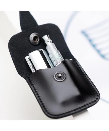 Mercury Reiserasierer 933c - Small Gloss Chrome Razor for Wet Shaving | Three-Part Straight Cut | Premium Zinc & Brass | Made in Germany - Buy Online on GoSupps.com