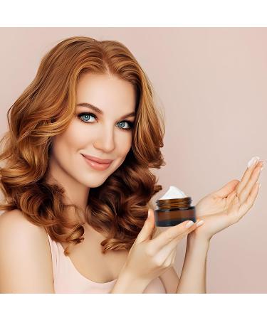 15 Stk 20ml Amber Glass Cream Cans Empty Canisters for Easy Filling | International Shipping Available - Buy Online on GoSupps.com