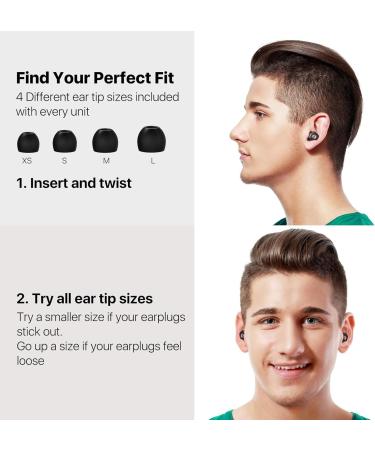Shop High Fidelity Concert Ear Plugs | 21dB Noise Reduction for Festivals & Live Events | 8 Ear Tips Included Safe Hearing Protection - Buy Online on GoSupps.com