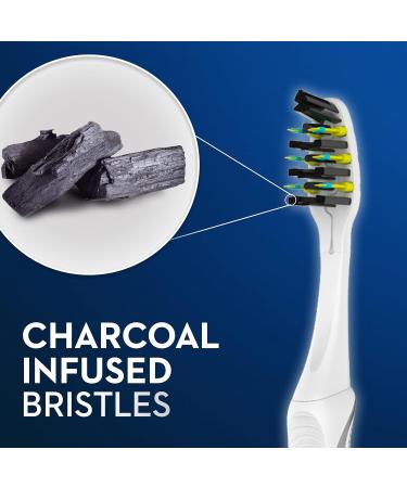 Oral-B Pulsar Battery Toothbrush with Charcoal Infused Bristles Soft 2 Count - Buy Online on GoSupps.com