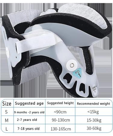 Kids Neck Brace with Occipital Support Breathable Open Design Five-Point Partial Pressure Structure and Adjustable Elasticity Children's Cervical Collar(Size:Small) - Buy Online on GoSupps.com