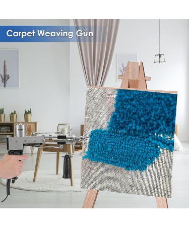 FancyBant Electric Tufting Gun for Cut Pile Rugs | Handheld Carpet Maker Machine for Weaving Various Patterns - Dark Black - Buy Online on GoSupps.com
