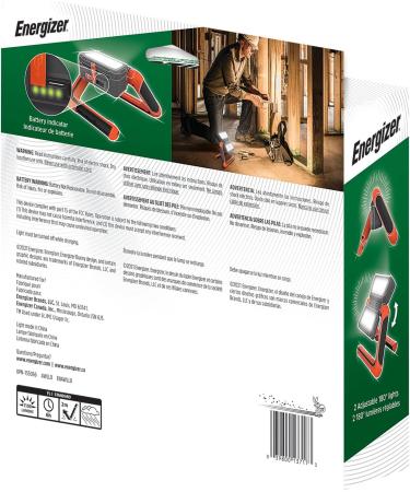 Energizer Rechargeable LED Lantern Bright Multi-Panel Work Light Water-Resistant Camping Lantern Micro-USB Charging Cable Pack of 1 - Buy Online on GoSupps.com