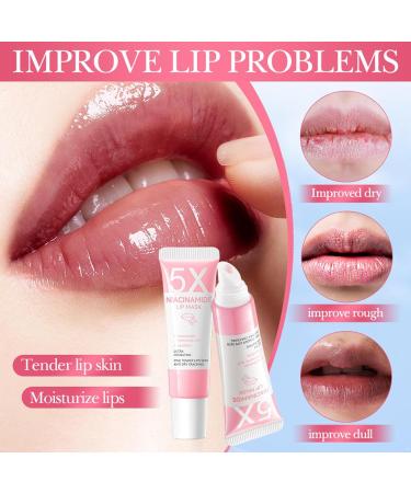 dPois 1Pc 10g Women Girls Lip Balm Lipstick Hydrating Smooth Non Sticky Sheer Tint Lip Color Long Lasting Moisturizing Daily Wear Lightweight Nicotinamide One Size One Size Nicotinamide - Buy Online on GoSupps.com