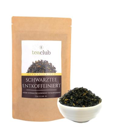 TeaClub Decaffeinated Black Tea Bulk Assam Tea 500g Black Tea Leaves TGFOP1 Powerful Malty TeaClub