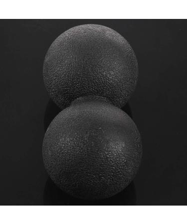Ficher TPE Ball - Gym Fitness Therapy Massage Ball for Stress Relief & Improved Blood Circulation - Portable Black Exercise Equipment - Buy Online on GoSupps.com