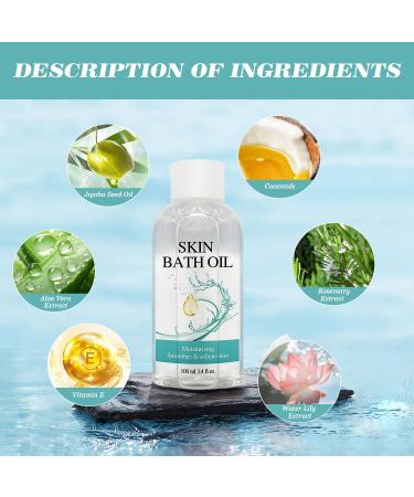 Original Skin Bath Oil So Soft - Moisturizing & Soothing Bath Oil for Men & Women (2PCS) - International Shipping - Buy Online on GoSupps.com