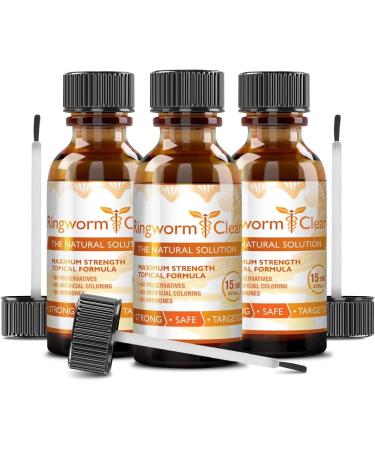 Ringworm Clear - Natural Anti-fungal Treatment for Itching & Burning - Prevents Future Infections - 1 Month Supply - Buy Online on GoSupps.com