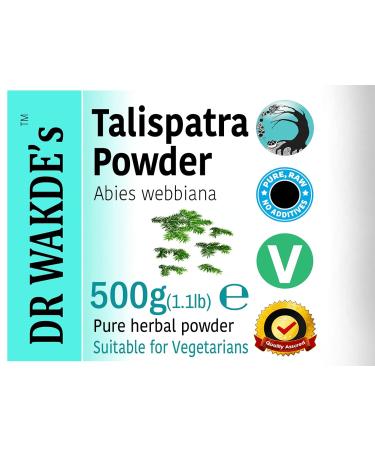 DR WAKDE Talisapatra Leaf Powder 1Kg - Pure Raw Vegan Fine Powder | Natural Aroma & Freshness | Premium Quality - Buy Online on GoSupps.com