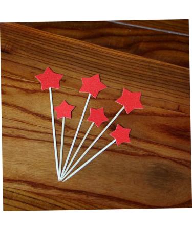 ERINGOGO 72 Pcs Birthday Party Golden Cake Toppers Cakes Love Cake Redhood Cupcake Topper The Wedding Party Toothpick Cake Decoration Party Stuff Wedding Cake Topper Insert Card Glitter - Buy Online on GoSupps.com