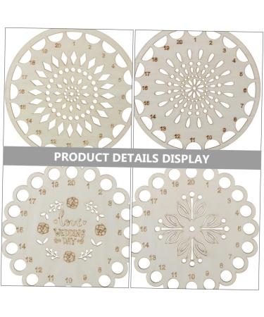 Villcase 18 STK Wooden Sewing Yarn Organizer | Cardboard Coil & Finishing Board for Dental Floss & Cross Stitch Threads - Optimal Storage Solution - Buy Online on GoSupps.com