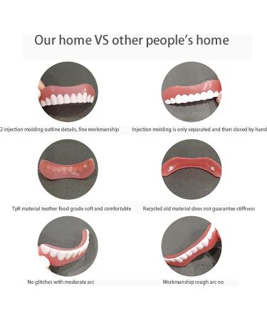 9 Sets Fake Braces for Teeth: Snap-On Veneers for Realistic Look, Denture Filling & Repair Kit - 9 Pairs - Buy Online on GoSupps.com
