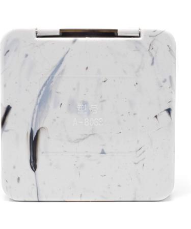 Eyelov Cute Marble Mini Contact Lens Travel Case Kit | Includes Remover Tools & Tweezers - Gold - Buy Online on GoSupps.com