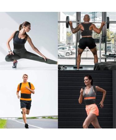 Back Support Back Brace Lumbar Support Full Back Support Belt Posture Corrector Waist Support Lower Back Brace Breathable Back Support Belt(3X-Large) 3X-Large Black - Buy Online on GoSupps.com