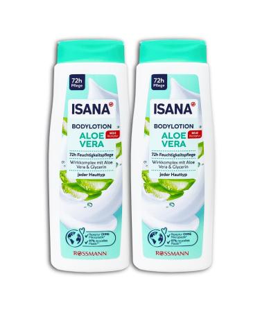ISANA Aloe Vera Body Lotion 2 x 400 ml
