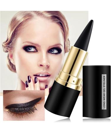 Eyeliner Gel Eye Pencil - Matte Black Gel Pen Long-Lasting Waterproof Daytime Makeup for Women & Girls - Buy Online on GoSupps.com