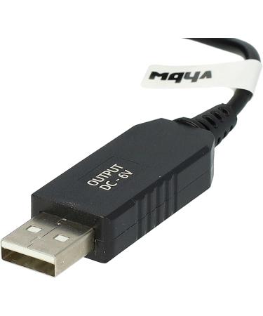 Buy vhbw Charging Cable for Braun Shavers - Compatible with BG 3350 BT 3040 BT 3041 BT 3042 & More - 120 cm Power Cable - Buy Online on GoSupps.com