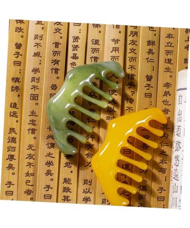 Shop Hapinary Beeswax Massage Comb Set - Head Scalp Massage Tool for Parents | Ideal Gifts & Skin Care Device | International Shipping Available - Buy Online on GoSupps.com