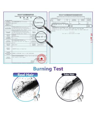 Laavoo Ombre Clip-In Hair Extensions - Real Remy Hair 70cm Dark Brown Balayage 5 Pieces Lightweight & Easy to Use - Buy Online on GoSupps.com