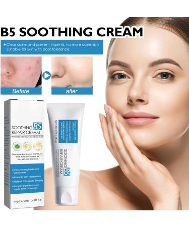Repair Face Cream Smoothing Day Cream Anti Redness Moisturiser Cream Firming Face Cream For Sensitive Skin Face Moisturizer For Women & Men Vitamin B5 Cream For Acne Brightening & Repair Damage Skin - Buy Online on GoSupps.com