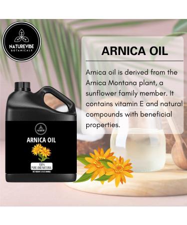 Naturevibe Botanicals Fractionated Coconut Oil 32oz Arnica Oil 32oz and Amla Oil 32oz |Oil Combo - Buy Online on GoSupps.com