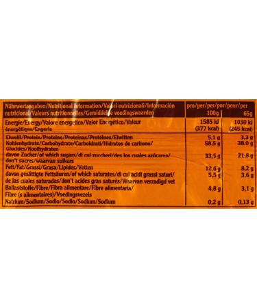 Buy Energy OatSnack Cherry-Coconut Bars - Handmade Natural Snack 30 x 65g (1950g) - Ideal for Health & Energy Boost - International Shipping Available - Buy Online on GoSupps.com