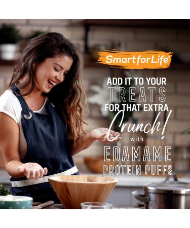 Smart for Life Soy Protein Puffs from Edamame - High Protein Zero Sugar Isolate Snacks - Non-GMO & Gluten-Free - 3lb Box - Buy Online on GoSupps.com