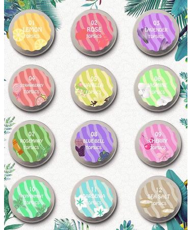 12-Piece Fragrance Candle Gift Set - Natural Soy Wax Aromatherapy Candles for Women | Perfect for Mother's Day Christmas & Valentine's Day - Buy Online on GoSupps.com