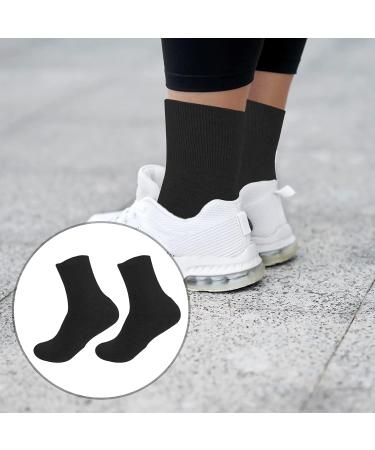 2pcs Pure Cotton Sock Spa Pedicure Booties - Breathable Moisturizing & Black for Dry Cracked Feet - Buy Online on GoSupps.com