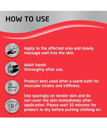 Radian B Muscle Rub 100g - Fast-Acting Pain Relief Cream - Buy Online on GoSupps.com