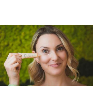 La Saponaria 3-in-1 Eye Contour Cream | Reduce Wrinkles Dark Circles & Fine Lines | Hyaluronic Acid Retinol & Caffeine | Vegan Organic Eco-Friendly | 15ml - Buy Online on GoSupps.com