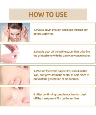 5 Breathable Skin Invisible Up Stickers Skin Scar Pimple Sticker | Waterproof Skin Tone Invisible Sticker Skin Concealing Patches 60 5 Pcs 60patch/Box - Buy Online on GoSupps.com