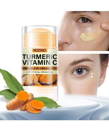 Turmeric Vitamin C Eye Cream Hydrating Under Eye Balm for Dark Circles and Eye Bags Anti-Aging Firming Eye Moisturizer Smoothes Skin Tone - Buy Online on GoSupps.com