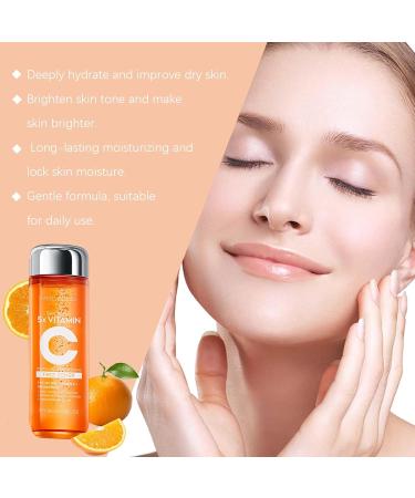 5X Vitamin C Toner Korean Vitamin C Toner 5 En 1 Vitamina C Serum FaceToner (1) - Buy Online on GoSupps.com