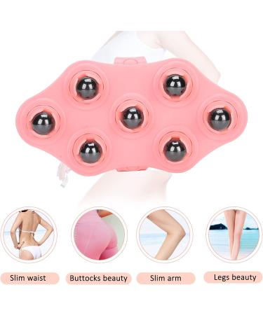 Hand-Shaped Massage Shoe Body Massager with 7 360 Roller Balls Deep Tissue Relief for Neck Foot & Thighs - Buy Online on GoSupps.com