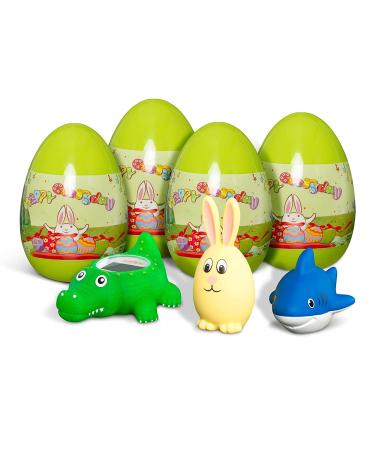 Doli Alligator Baby Bath Thermometer & Toy | Novelty Shower Favor for Infants & Toddlers | Yellow Squirting & Squeaking Toy - Buy Online on GoSupps.com