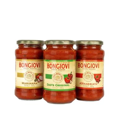 Bongiovi Arrabbiata Pasta Sauce - 400g (Pack of 6) | Authentic Italian Flavor | International Shipping Available - Buy Online on GoSupps.com