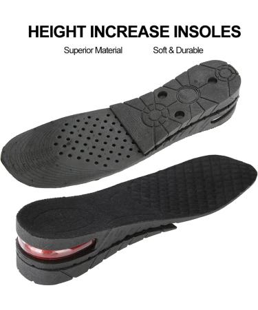 Height Increase Insoles - Adjustable 4 Layer PU Shoe Boosters for Unisex | Taller Heel Height Insoles - Buy Online on GoSupps.com