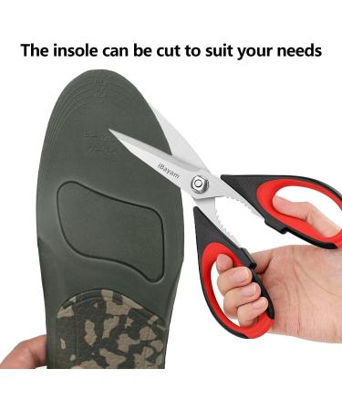 Full BE Dare Arch Support Insoles - Shock Absorbing Heel Cushions for Men & Women | Comfort Insoles for Work Walking & Running (M 7-9.5 - Buy Online on GoSupps.com