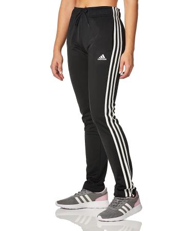 adidas Women's Warm-Up Tricot Track Pants - Medium Black | 3-Stripes Design - Buy Online on GoSupps.com