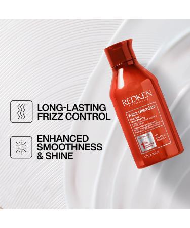 REDKEN Frizz Dismiss Shampoo & Conditioner Set for Frizzy Hair - Smooth & Manage Frizz - Sulfate Free - 10.1 Fl. Oz (Pack of 2) - Buy Online on GoSupps.com